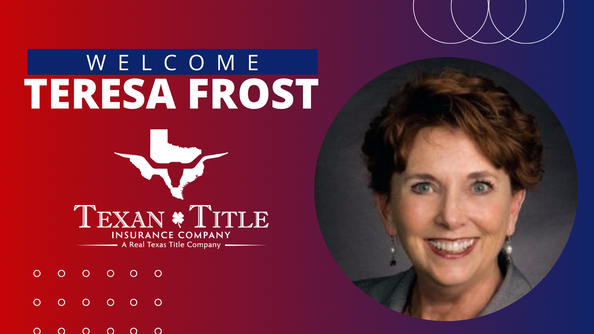 TTIC welcomes title veteran Teresa Frost